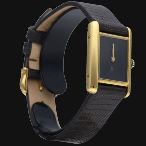 Montre Cartier Montre Tank Vermeil 58 Facettes MT42242
