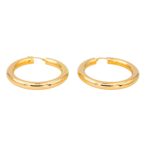 Boucles d'oreilles Boucles d'oreilles Créoles Or jaune 58 Facettes 4311411CN