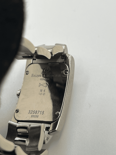 Bracelet Baume & Mercier Hampton Milleis Or 18K et diamants 58 Facettes