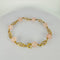 Bracelet Superbe bracelet en or jaune avec quartz rose 58 Facettes 2508034