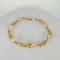 Bracelet Bracelet en or jaune orné de quartz rose, un bijou d'une beauté exceptionnelle. 58 Facettes 2508034