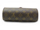 Montre marmotte LOUIS VUITTON etui 3 montres en toile monogram m47530  case 58 Facettes 272485