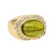 Bague 54 Bague  Cocktail Or jaune Péridot, Diamant 58 Facettes 4377113RV