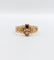 Bague 59 Bague toi et moi antique en or rose 18k perle et pierre bleue 58 Facettes A06505