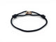 Bracelet bracelet CARTIER trinty 3 ors 18k b6016700 cordon noir 17 cm 58 Facettes 272865