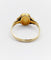 Bague chevalière Art Déco or jaune monogrammée CC (circa 1950) 58 Facettes A05980