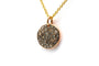 Pendentif Pomellato - Pendentif contemporain en or rose 18k serti de diamants cognac 58 Facettes DEP-BLAN