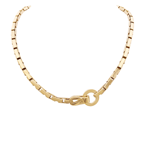 Collier Collier Cartier, "Agrafe", or jaune. 58 Facettes 34556