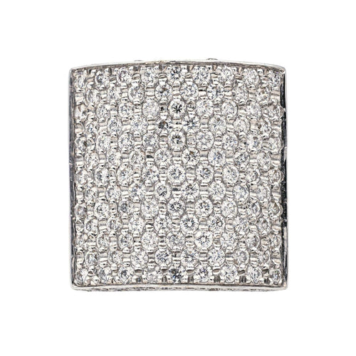 Bague 56 Bague Or blanc Diamant 58 Facettes 578262CD