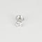 Boucles d'oreilles Puces d'oreilles or blanc et diamant 58 Facettes LF18