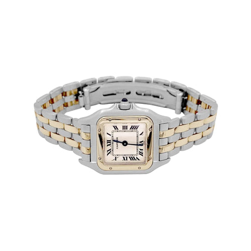 Montre Montre Cartier, "Panthère", acier et or jaune. 58 Facettes 35082