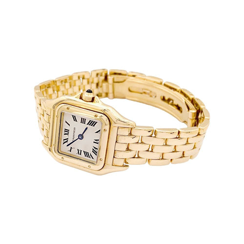 Montre Montre Cartier, "Panthère", or jaune. 58 Facettes 34998