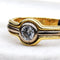 49 Bague ancienne en or et diamants 58 Facettes