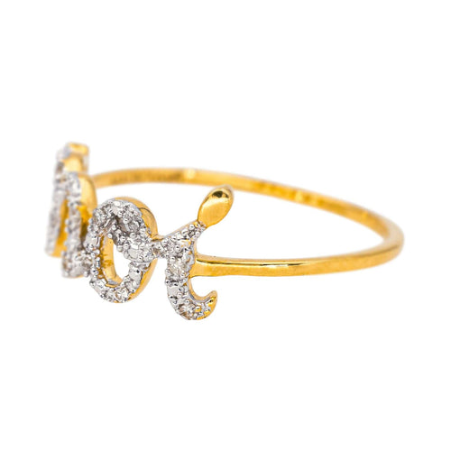 Bague 51 Mauboussin Bague  Moi Or jaune, Or blanc Diamant 58 Facettes 4171510CN