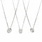 Collier Collier Solitaire or blanc diamant 58 Facettes