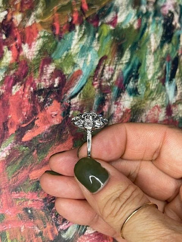 Bague Bague diamants, début XXéme, travail Français 58 Facettes