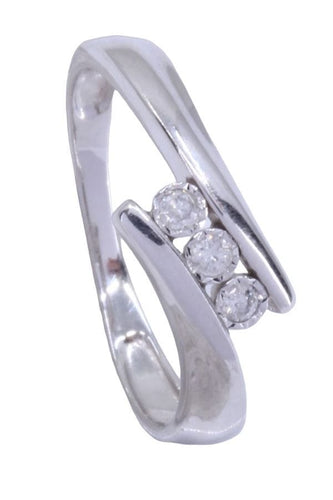 Bague 50 BAGUE TRILOGIE DIAMANTS 58 Facettes 083451