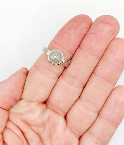 Bague 52 Bague joaillier PAGLIANI or gris diamant gris de 3,50 carats 58 Facettes A01232