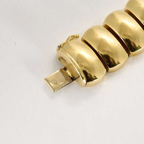 Bracelet Bracelet en Or jaune 18k 58 Facettes CAR0301