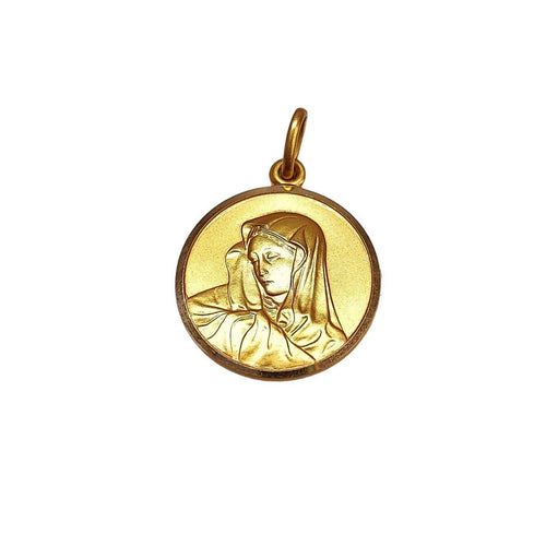 Pendentif Médaille Vierge 58 Facettes Med.Vierge.1034