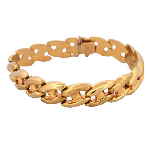 Bracelet vintage en or jaune