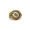 Bague 46 Bague noeud or 750 et diamant taille ancienne "old mine" 1.76 carats certifié GIA 58 Facettes 1269