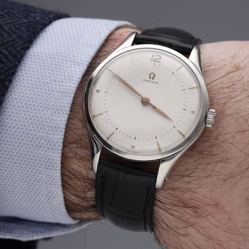 Montre Montre Omega Jumbo Vintage - Ref. 2506-8 - Mecanique - Calibre 283 - 38 mm - Annees 1950 58 Facettes FB10246