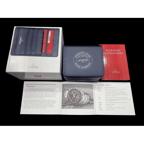 Montre Montre Omega Speedmaster Schumacher Racing 58 Facettes MT41873