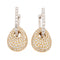 Boucles d'oreilles Boucles d'oreilles Dormeuses Or rose, Or blanc Diamant 58 Facettes 2397518CN