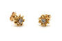 Boucles d'oreilles Boucles d'oreilles Art Déco or jaune, diamants 58 Facettes B722