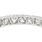 Bague 52 Bague Alliance américaine Or blanc Diamant 58 Facettes 4655213RV