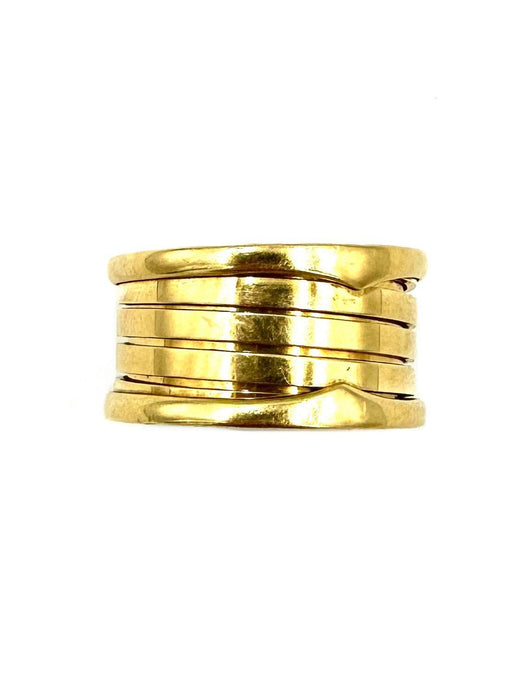 Bague 58 BVLGARI - Collection Bzero1, bague or jaune n°58 58 Facettes