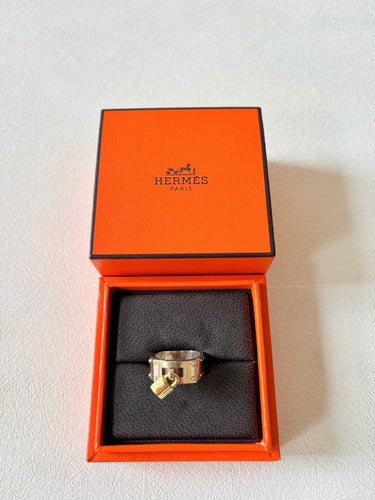 Bague 50 Bague HERMÈS Kelly Cadenas t.50 58 Facettes WC-2025-2255