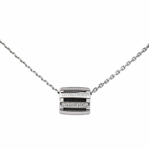 Collier Chaumet Collier Pendentif Class one  Or blanc Diamant 58 Facettes 4437819CN
