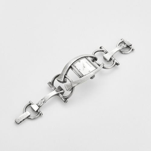 Montre GUCCI – Montre Horsebit en argent 58 Facettes 23/317