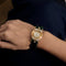 Montre BOIVIN - Chrysalide - Montre en or jaune, diamants à boitier rond et à mouvement quartz 58 Facettes B250529