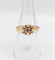 Bague 55 Bague jonc antique or rose 14k diamant taille ancienne 0,30 carats (circa 1906) 58 Facettes A06289