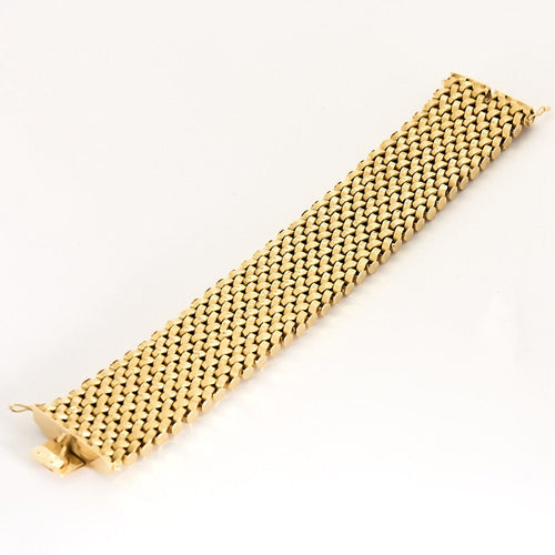 Bracelet Bracelet en or jaune 58 Facettes SQU3772