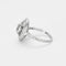 Bague 53 Bague Art Déco, platine et diamants 58 Facettes LJ4