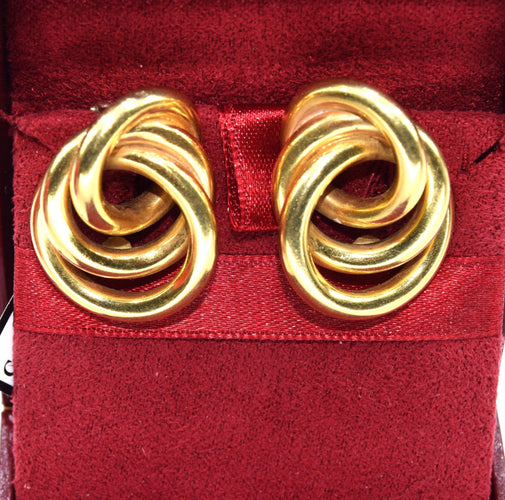 Boucles d'oreilles Boucles d'oreilles vintage en or 58 Facettes