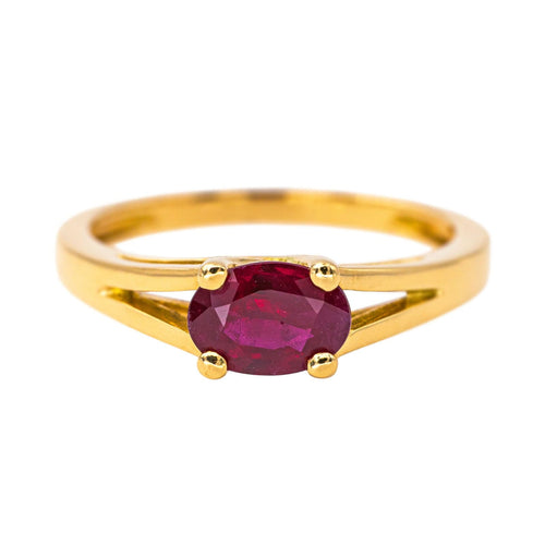 Bague 52 Bague  Or jaune Rubis 58 Facettes 4421485RV