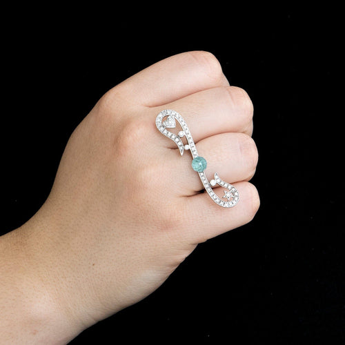 Bague 55 Au Coeur des Etoiles 58 Facettes LP974/13