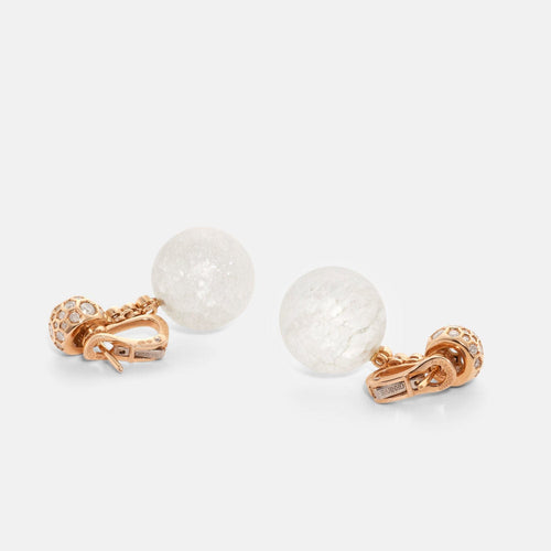 Boucles d'oreilles DE GRISOGONO - Boucles d'oreilles Boule 58 Facettes