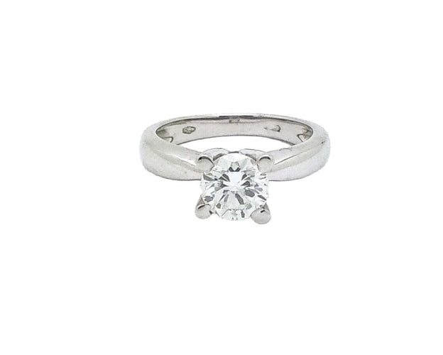 Bague Bague solitaire avec certificat gemmologique 58 Facettes