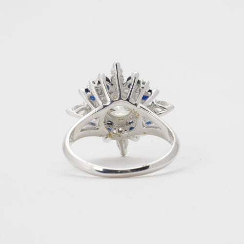 Bague 54 Bague vintage 58 Facettes