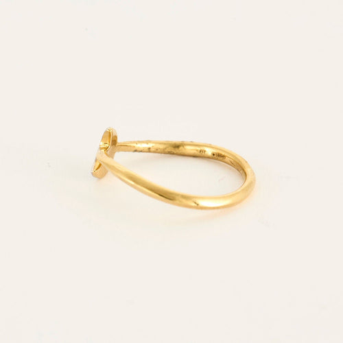 Bague POMELLATO/DODO - Bague Lune or jaune diamants 58 Facettes LP1031/12