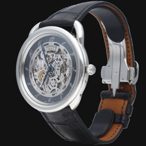 Montre Hermes Montre Arceau Skeleton 58 Facettes MT41650