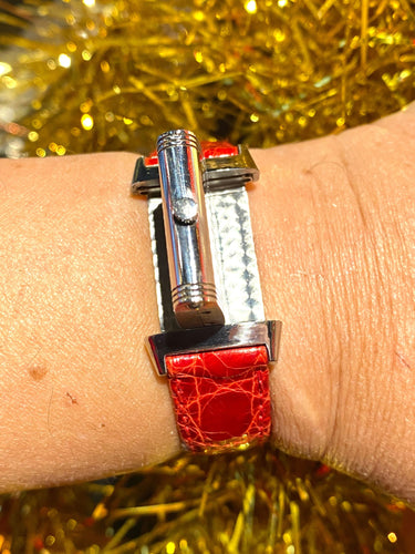 Montre Jaeger Lecoultre - Montre REVERSO pour dame 58 Facettes AB659