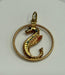 Pendentif Pendentif hippocampe or jaune et émail 58 Facettes LP162