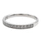Bague 50 Mauboussin Bague Demi alliance Lovissime aussi Or blanc Diamant 58 Facettes 1155593CN